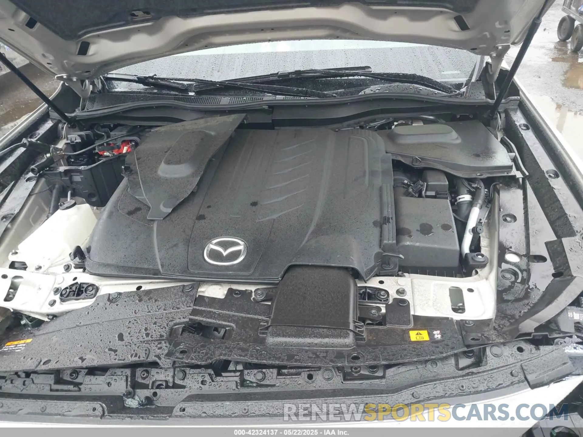 10 fotografías del automóvil dañado JM3KKEHC3R1141352 MAZDA CX-90 2024