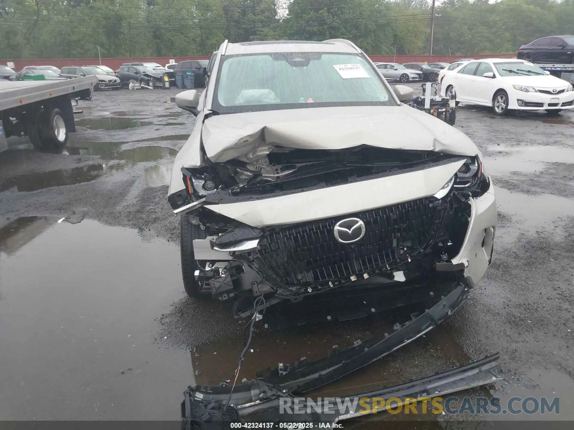 17 fotografías del automóvil dañado JM3KKEHC3R1141352 MAZDA CX-90 2024