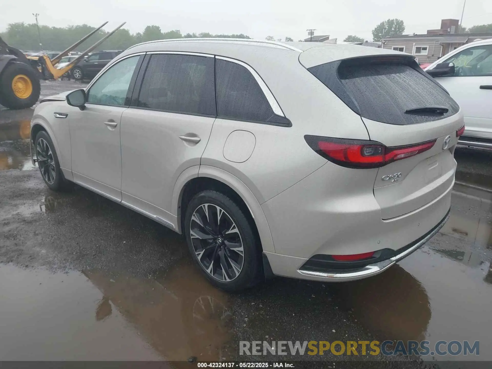 3 fotografías del automóvil dañado JM3KKEHC3R1141352 MAZDA CX-90 2024
