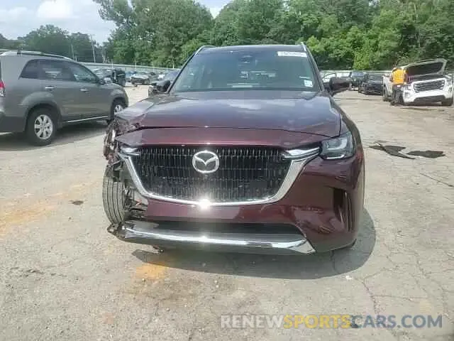 14 fotografías del automóvil dañado JM3KKEHD6R1100528 MAZDA CX-90 2024
