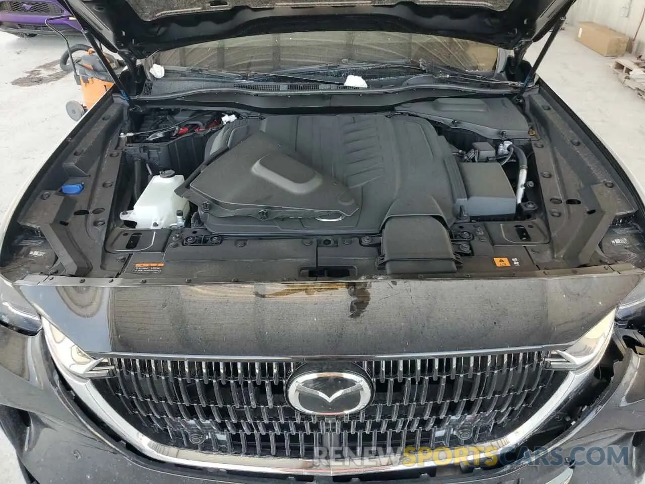 12 fotografías del automóvil dañado JM3KKEHD8R1189440 MAZDA CX-90 2024