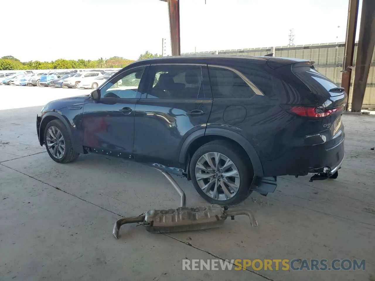 2 fotografías del automóvil dañado JM3KKEHD8R1189440 MAZDA CX-90 2024