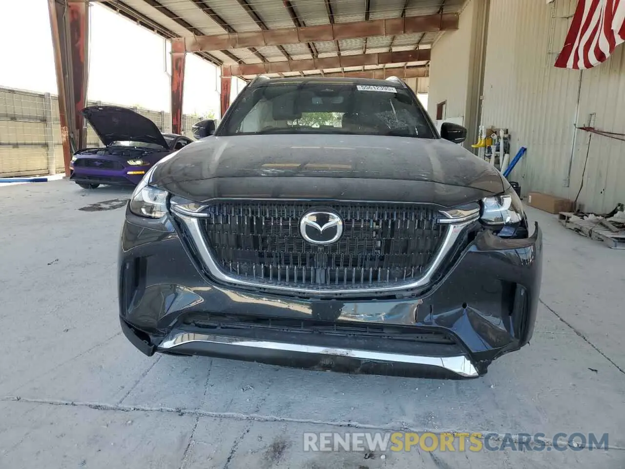 5 fotografías del automóvil dañado JM3KKEHD8R1189440 MAZDA CX-90 2024