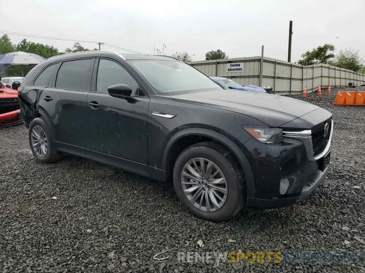 4 fotografías del automóvil dañado JM3KKBHA6S1232764 MAZDA CX-90 2025
