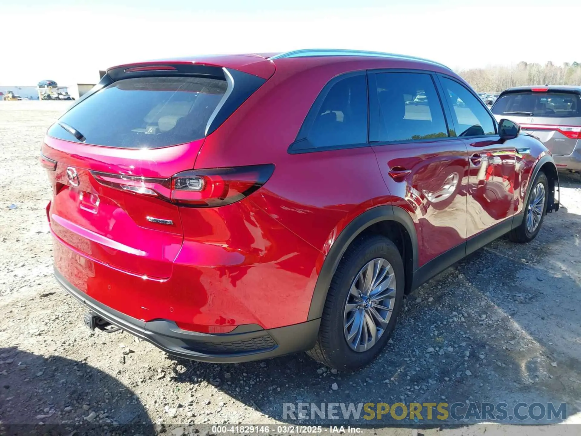 4 fotografías del automóvil dañado JM3KKBHD4S1210336 MAZDA CX-90 2025