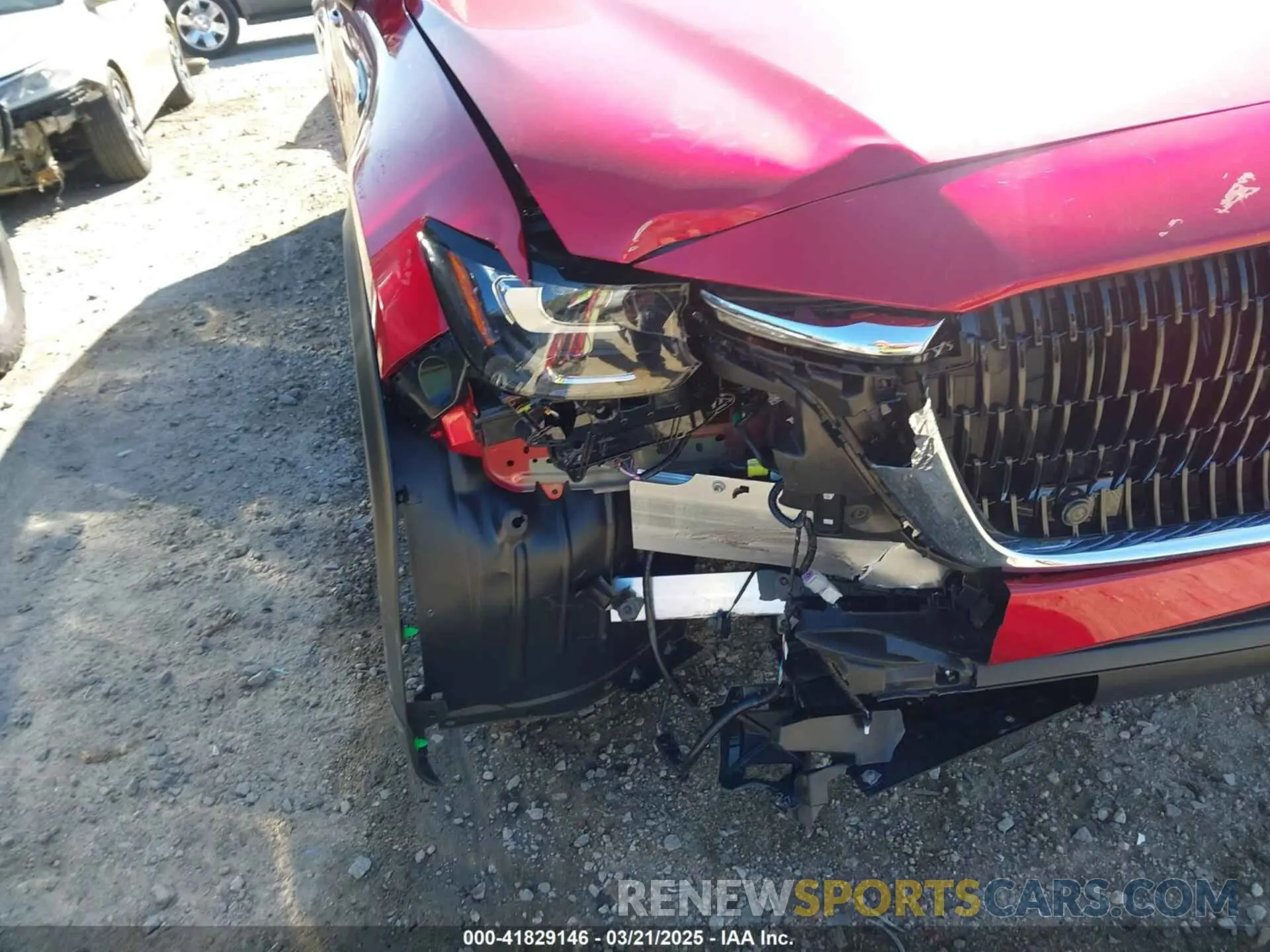 6 fotografías del automóvil dañado JM3KKBHD4S1210336 MAZDA CX-90 2025