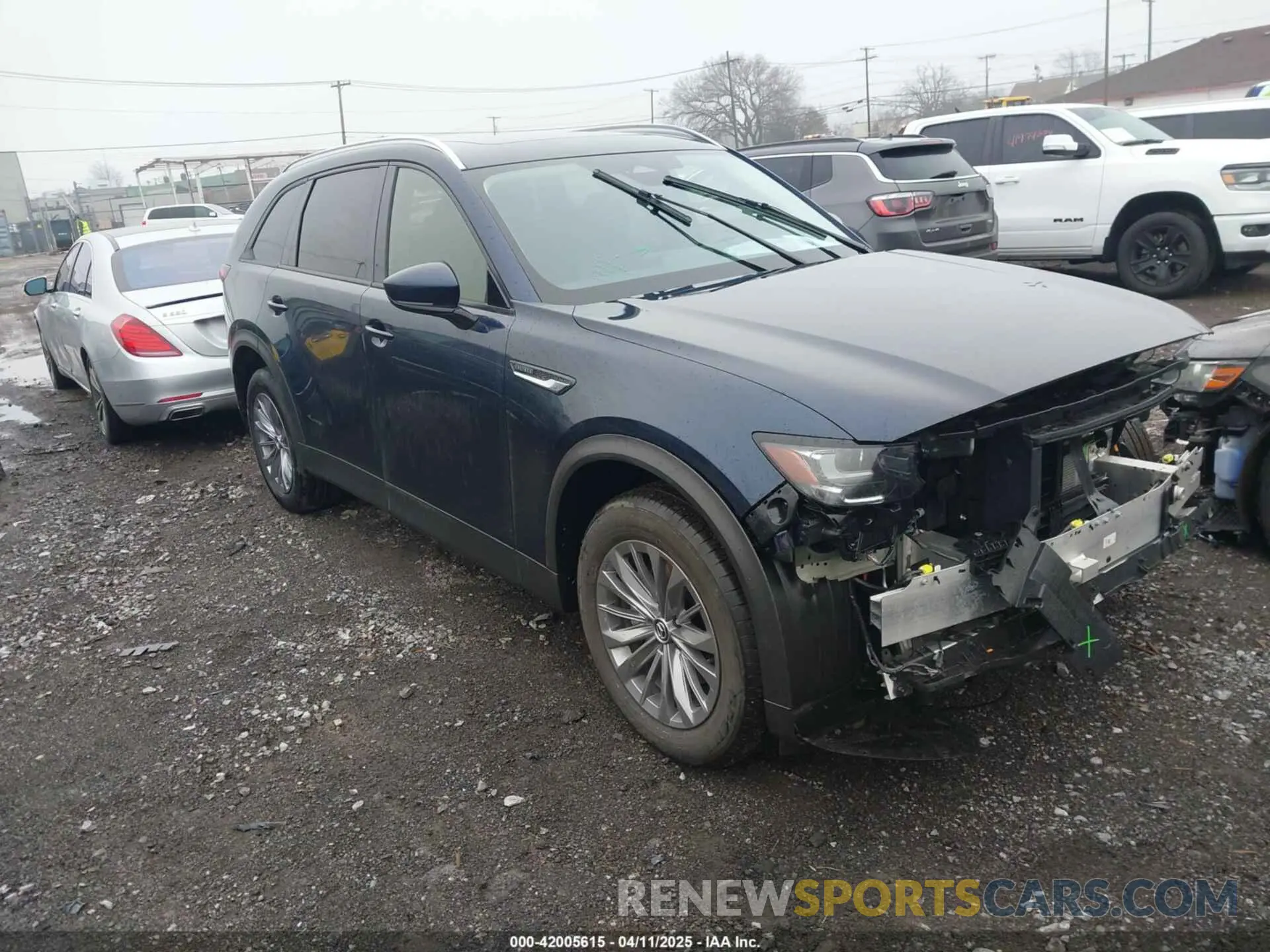 1 fotografías del automóvil dañado JM3KKBHD5S1197029 MAZDA CX-90 2025