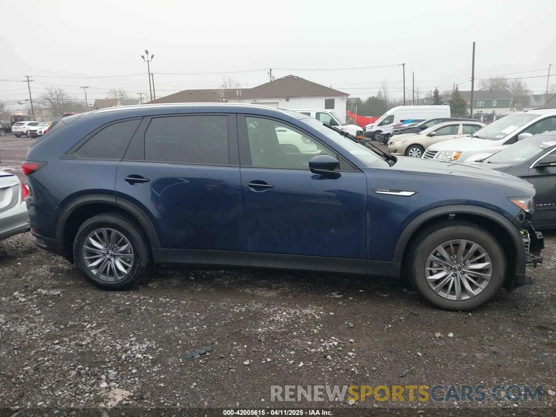 13 fotografías del automóvil dañado JM3KKBHD5S1197029 MAZDA CX-90 2025