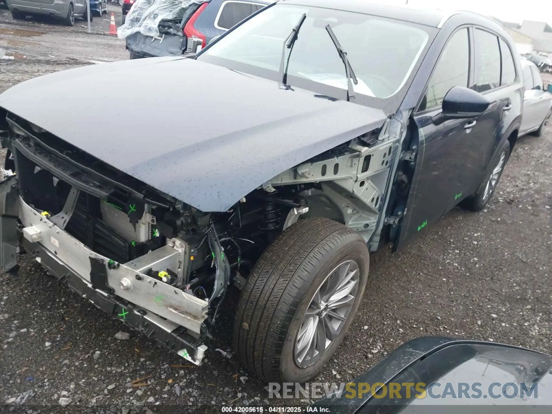 17 fotografías del automóvil dañado JM3KKBHD5S1197029 MAZDA CX-90 2025