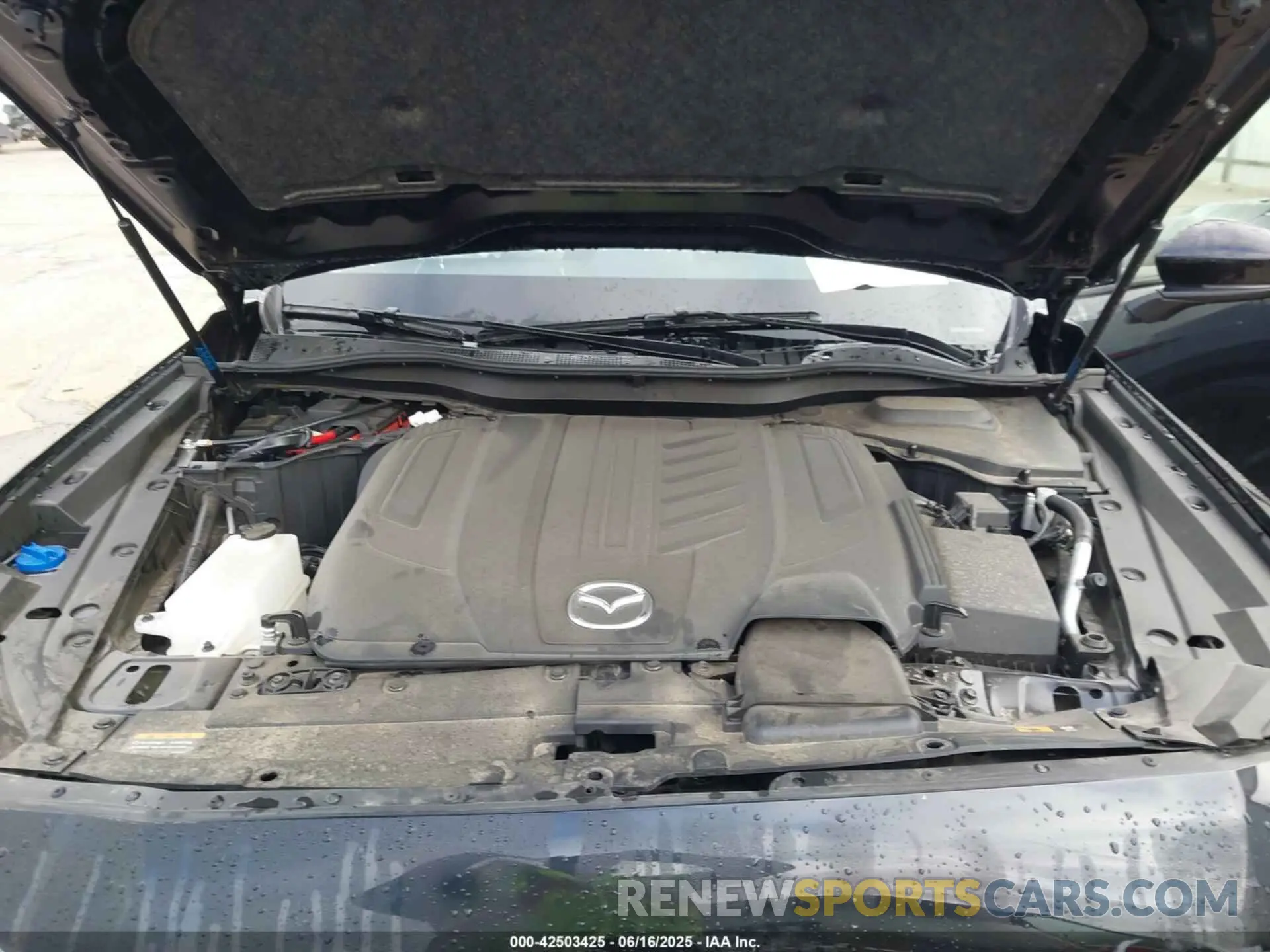 10 fotografías del automóvil dañado JM3KKBHD7S1208001 MAZDA CX-90 2025