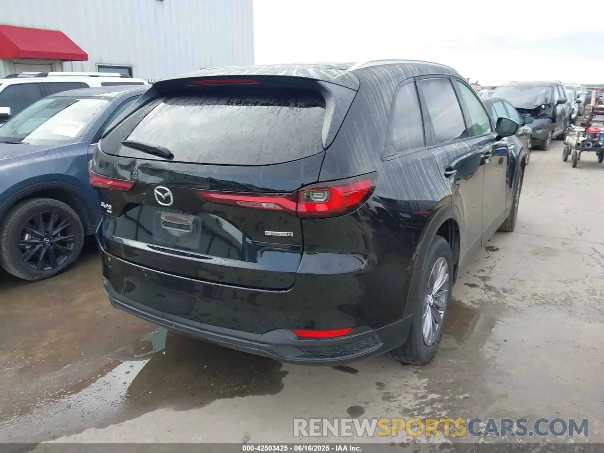 4 fotografías del automóvil dañado JM3KKBHD7S1208001 MAZDA CX-90 2025
