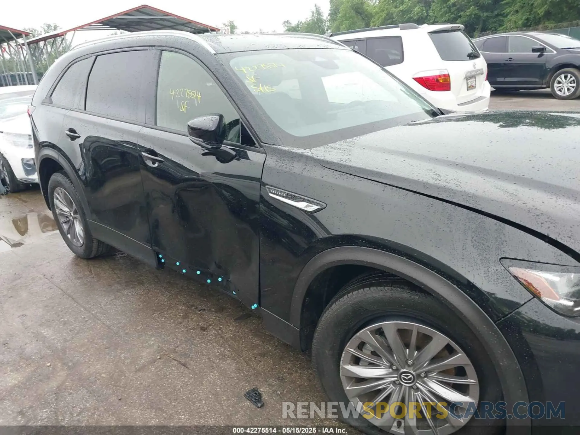 20 fotografías del automóvil dañado JM3KKBHD8S1215264 MAZDA CX-90 2025