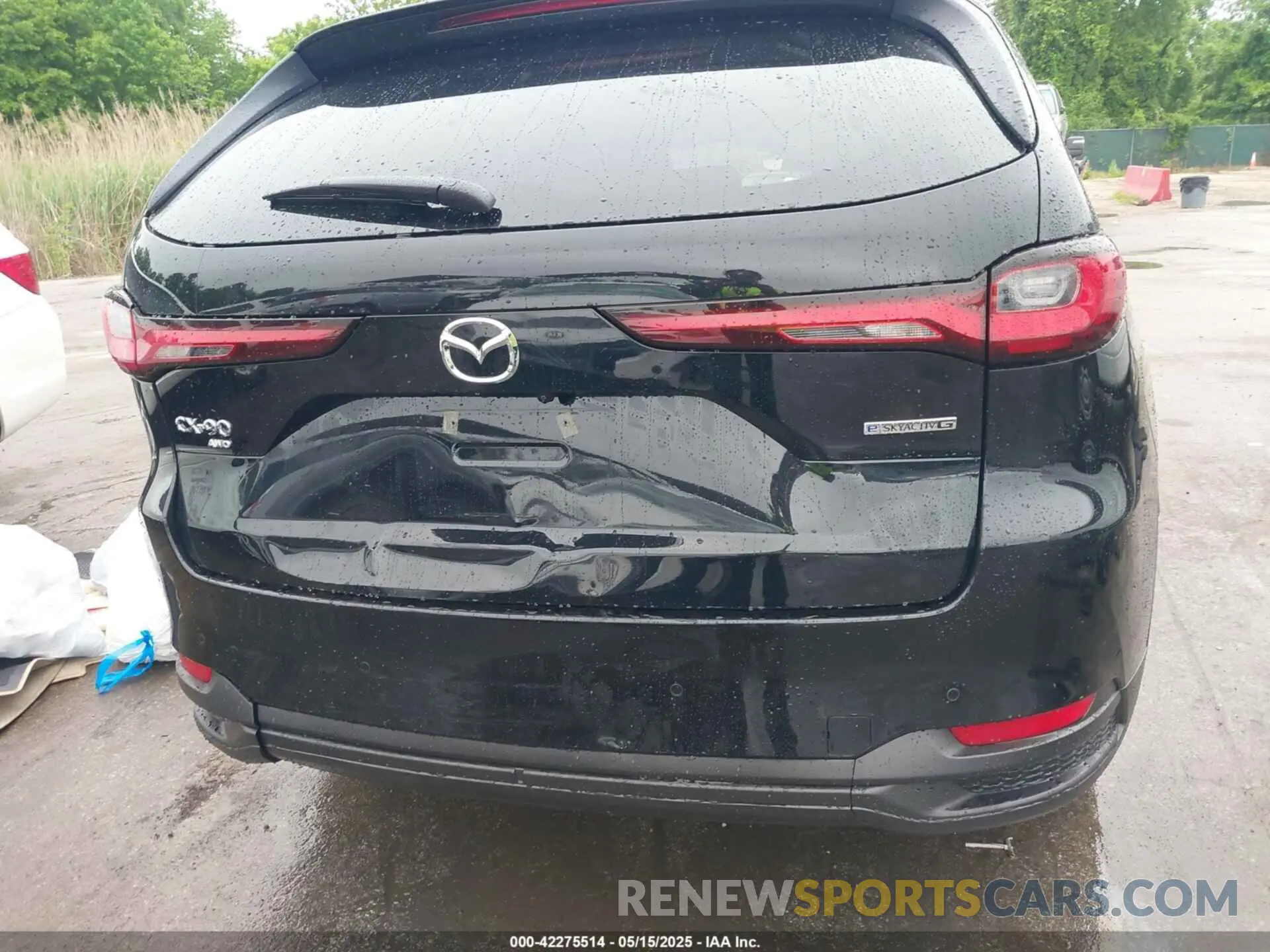 21 fotografías del automóvil dañado JM3KKBHD8S1215264 MAZDA CX-90 2025