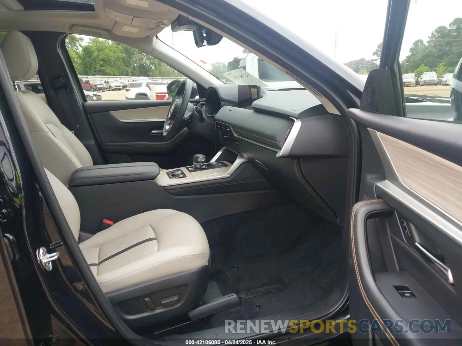 5 fotografías del automóvil dañado JM3KKBHDXS1208803 MAZDA CX-90 2025