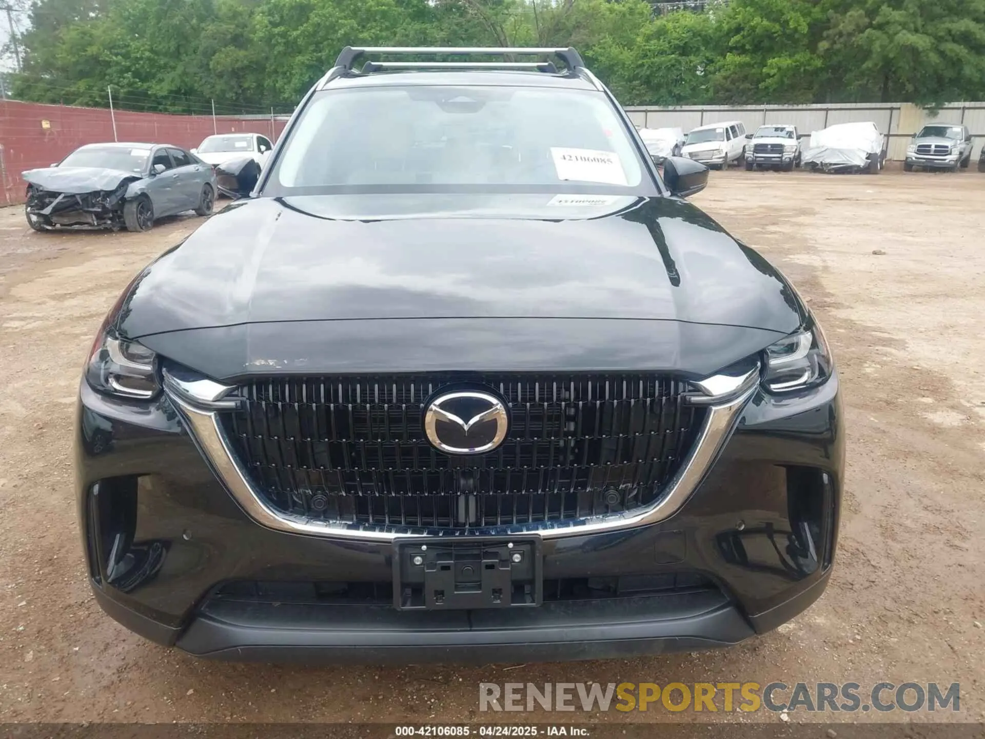 6 fotografías del automóvil dañado JM3KKBHDXS1208803 MAZDA CX-90 2025
