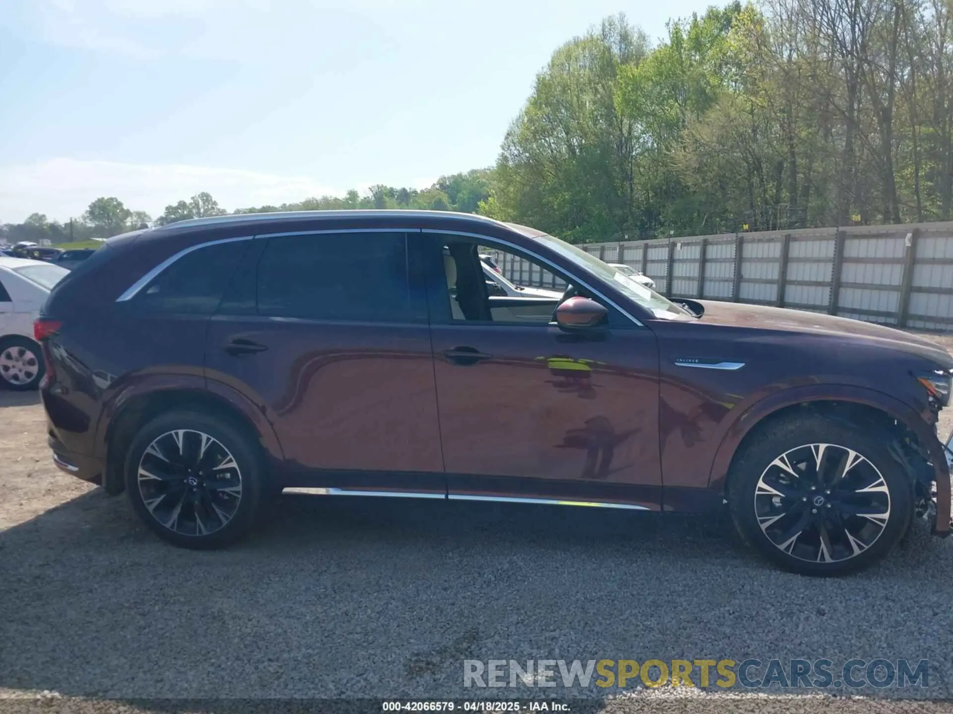 14 fotografías del automóvil dañado JM3KKDHC7S1221236 MAZDA CX-90 2025