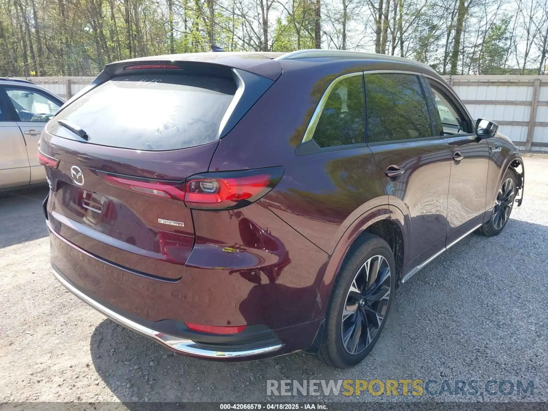 4 fotografías del automóvil dañado JM3KKDHC7S1221236 MAZDA CX-90 2025