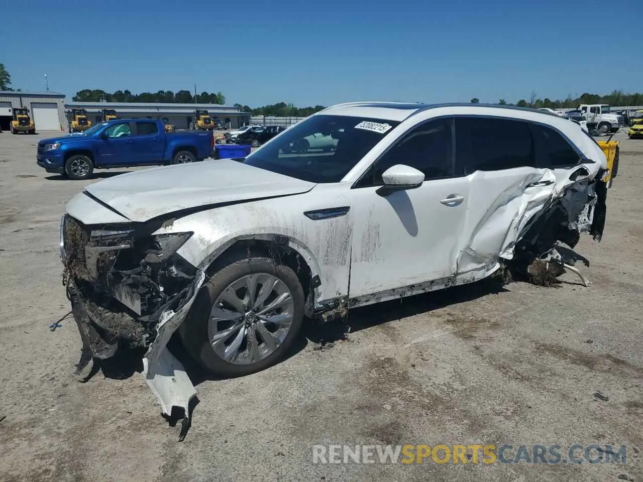 1 fotografías del automóvil dañado JM3KKEHDXS1195634 MAZDA CX-90 2025