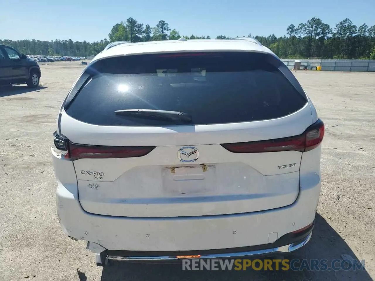 6 fotografías del automóvil dañado JM3KKEHDXS1195634 MAZDA CX-90 2025