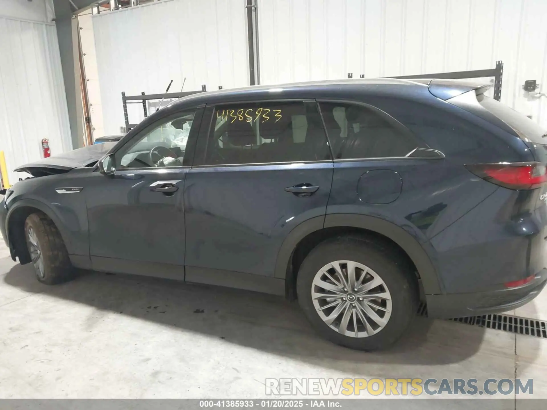 15 fotografías del automóvil dañado JM3KKBHA5R1181140 MAZDA CX-90 PHEV 2024