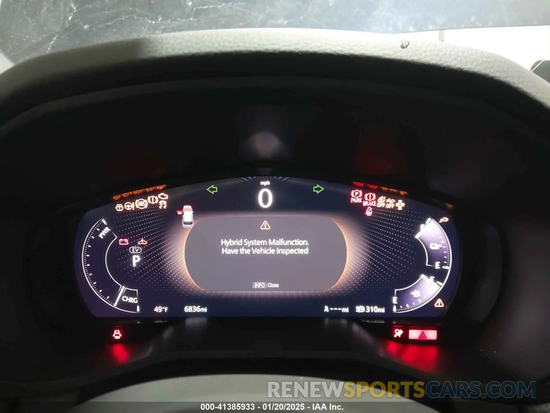 7 fotografías del automóvil dañado JM3KKBHA5R1181140 MAZDA CX-90 PHEV 2024