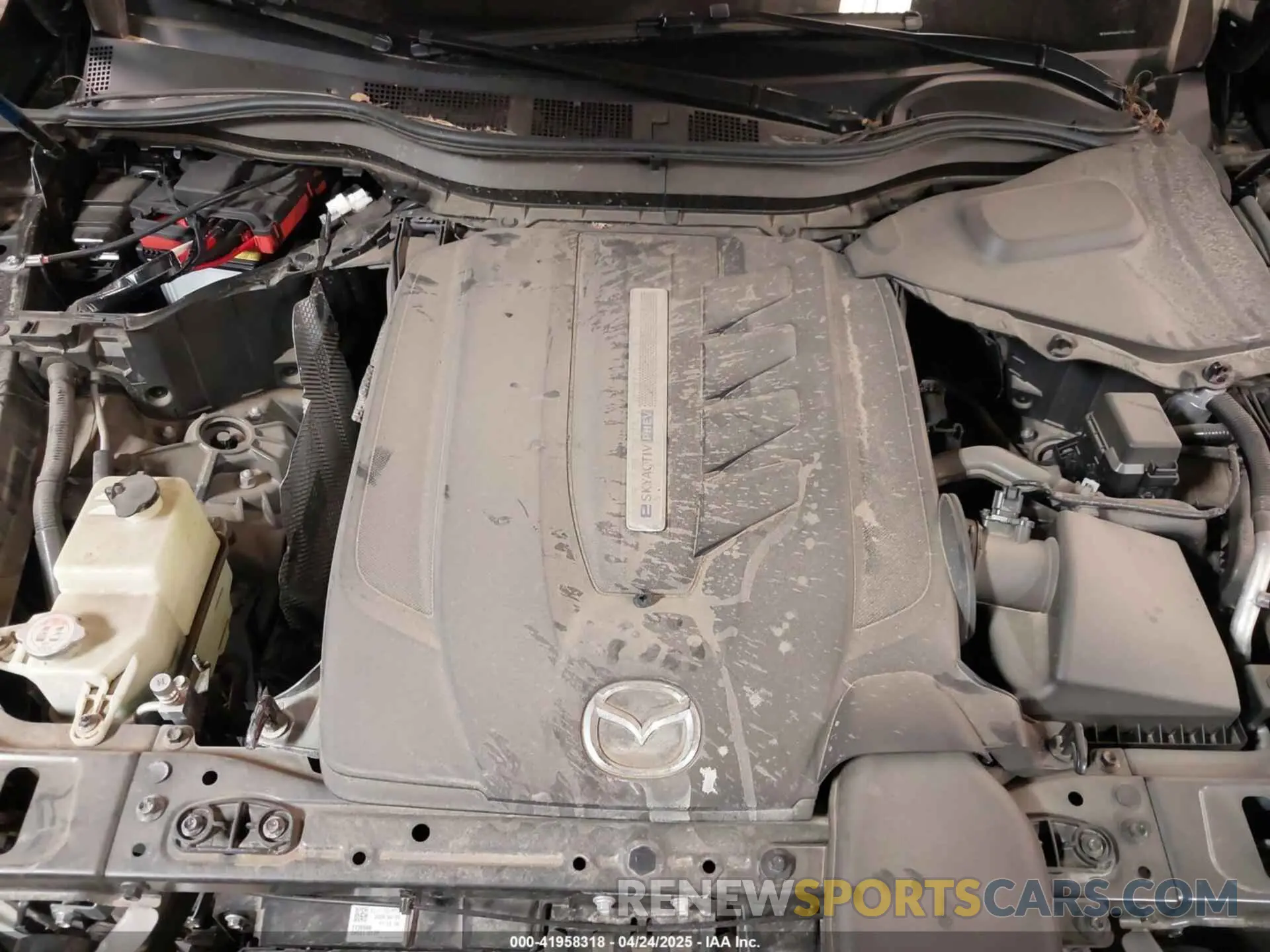 10 fotografías del automóvil dañado JM3KKBHAXR1161160 MAZDA CX-90 PHEV 2024
