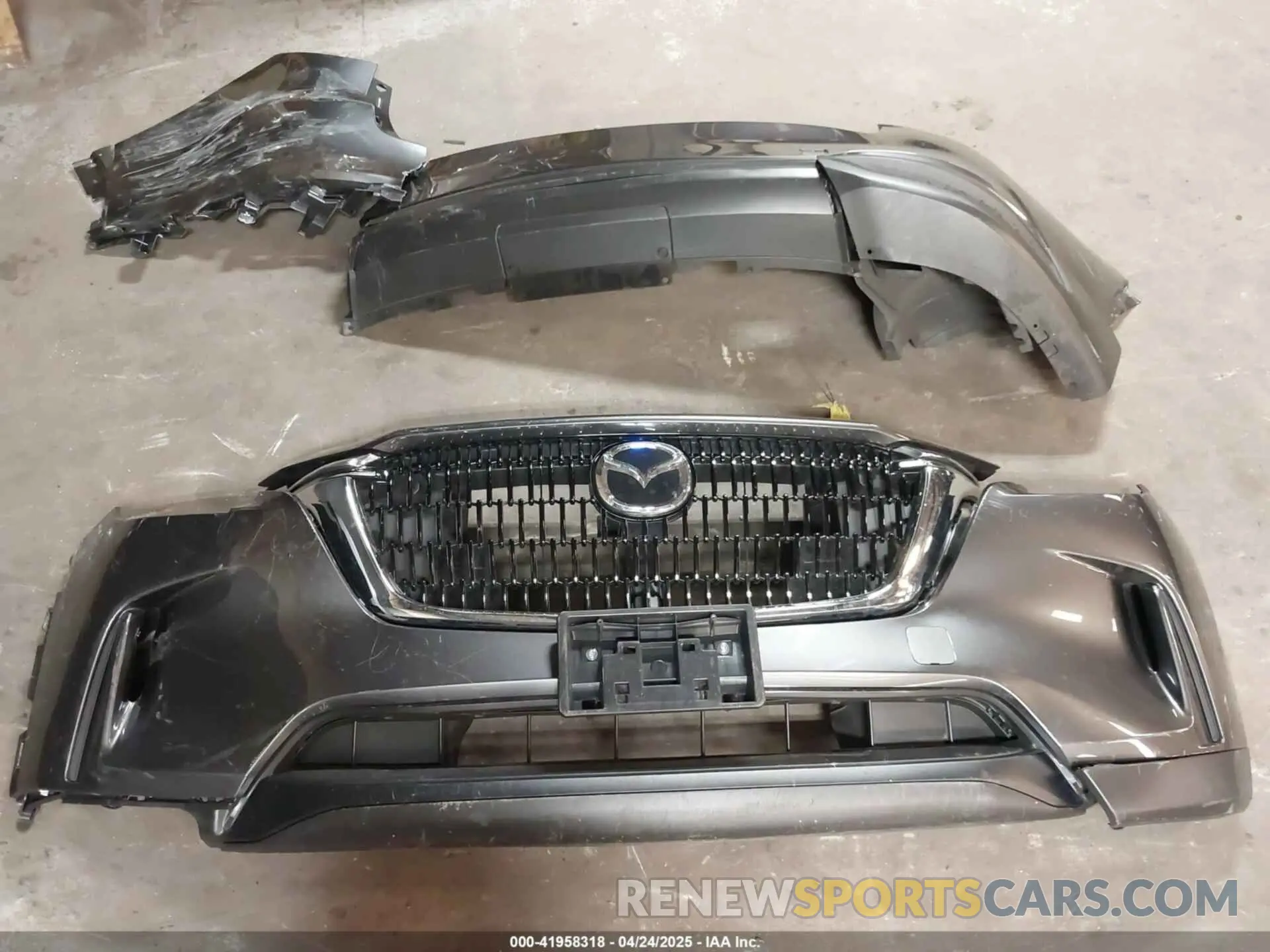 12 fotografías del automóvil dañado JM3KKBHAXR1161160 MAZDA CX-90 PHEV 2024