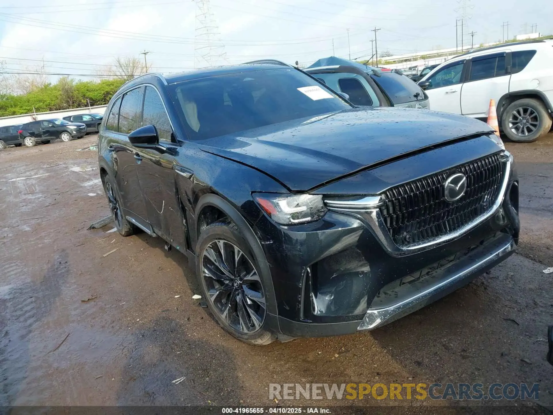 1 fotografías del automóvil dañado JM3KKDHA0R1158408 MAZDA CX-90 PHEV 2024