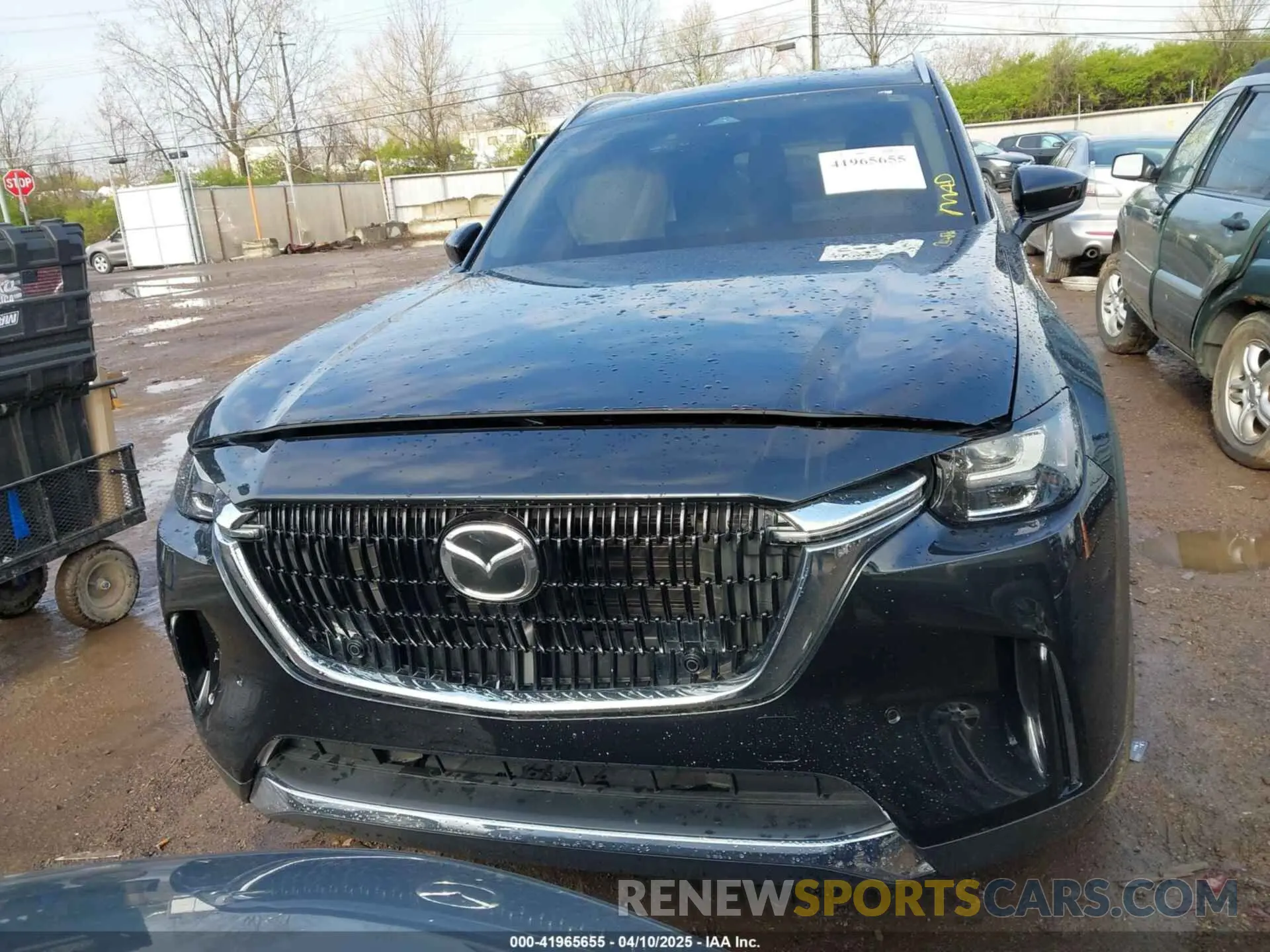 13 fotografías del automóvil dañado JM3KKDHA0R1158408 MAZDA CX-90 PHEV 2024