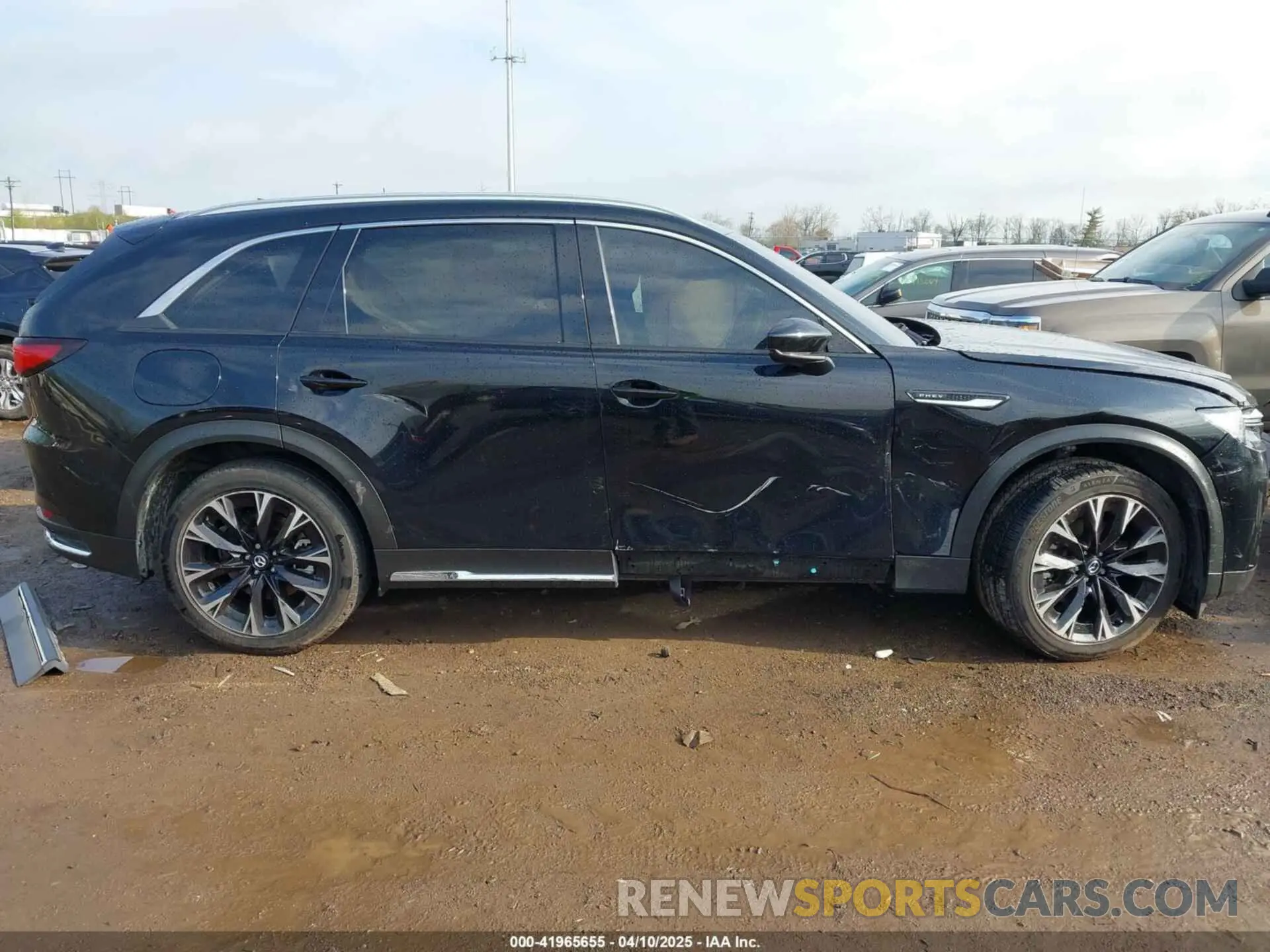 14 fotografías del automóvil dañado JM3KKDHA0R1158408 MAZDA CX-90 PHEV 2024