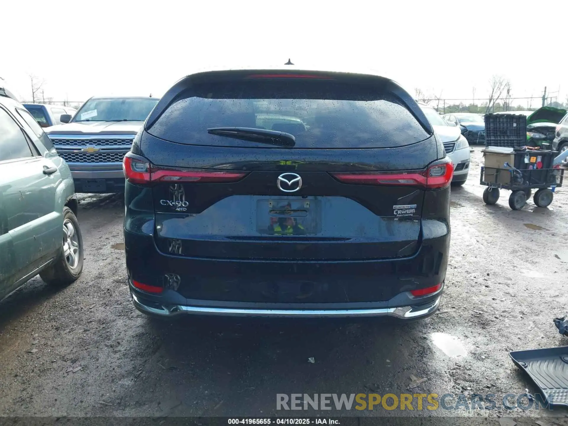 17 fotografías del automóvil dañado JM3KKDHA0R1158408 MAZDA CX-90 PHEV 2024