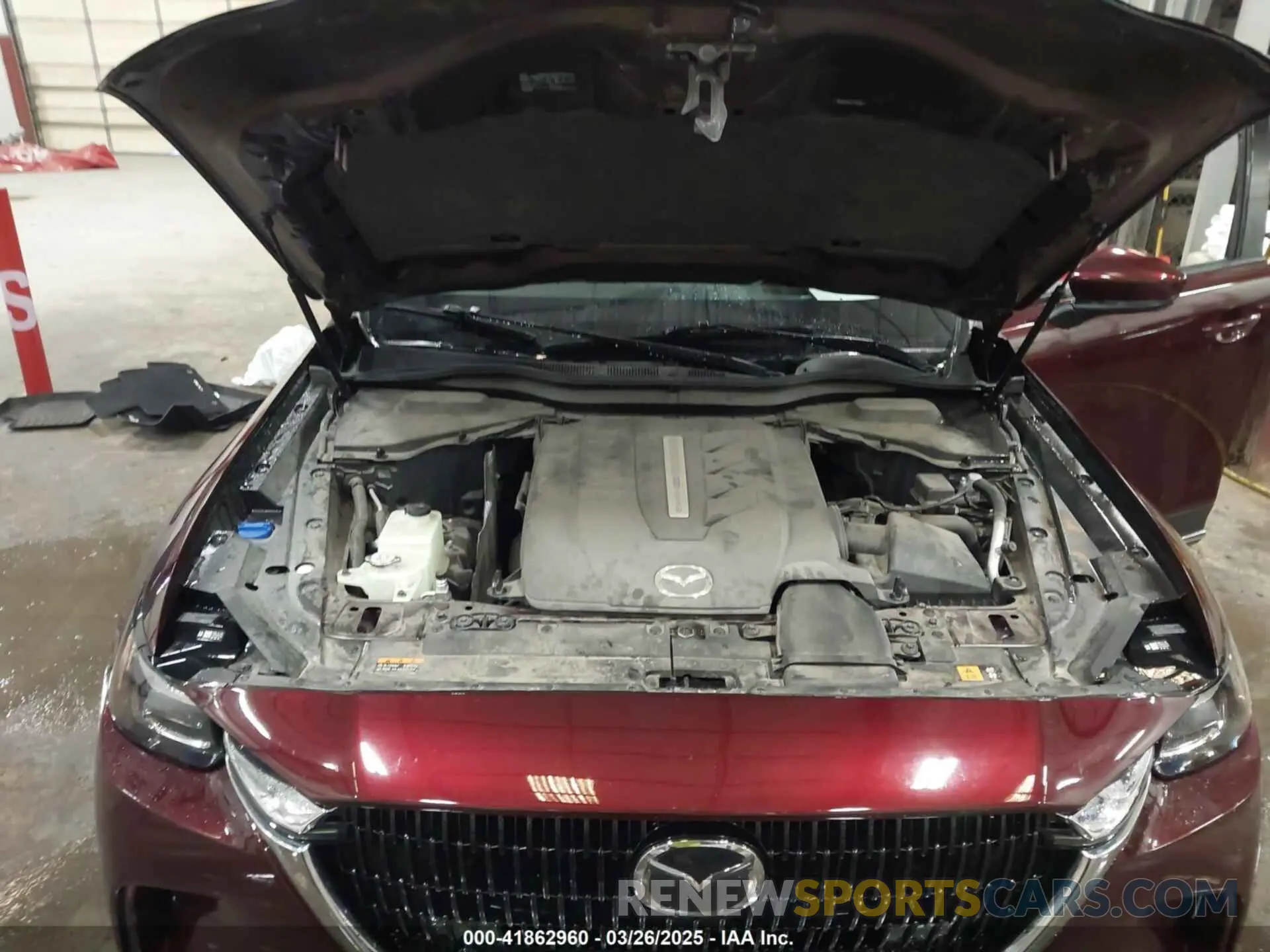 10 fotografías del automóvil dañado JM3KKDHA1R1146283 MAZDA CX-90 PHEV 2024