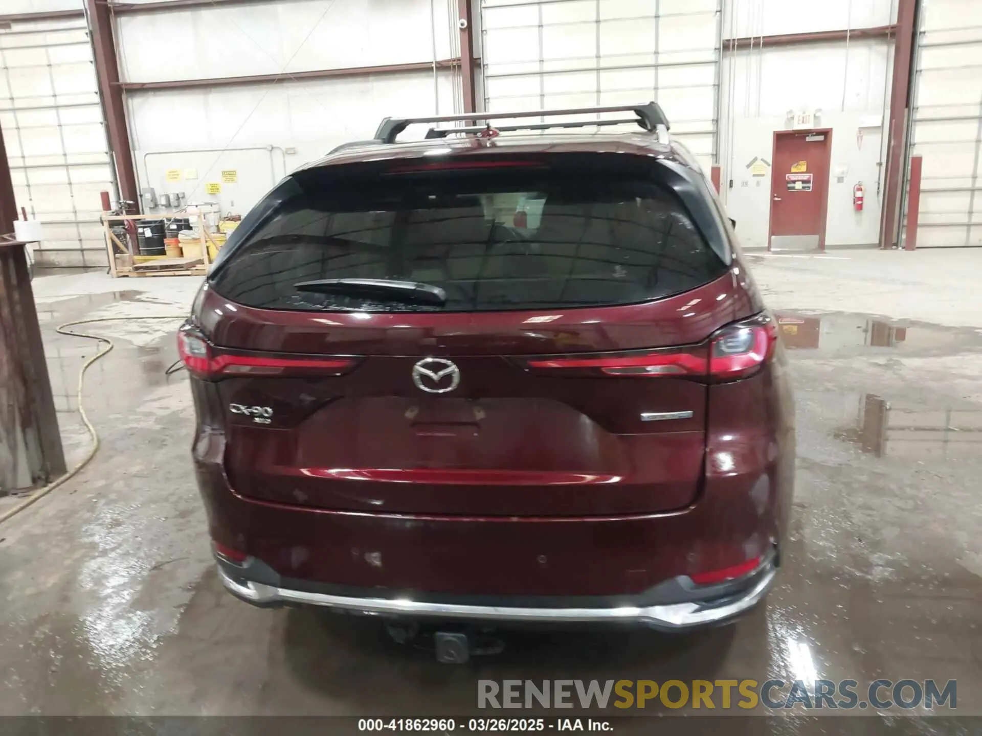 17 fotografías del automóvil dañado JM3KKDHA1R1146283 MAZDA CX-90 PHEV 2024