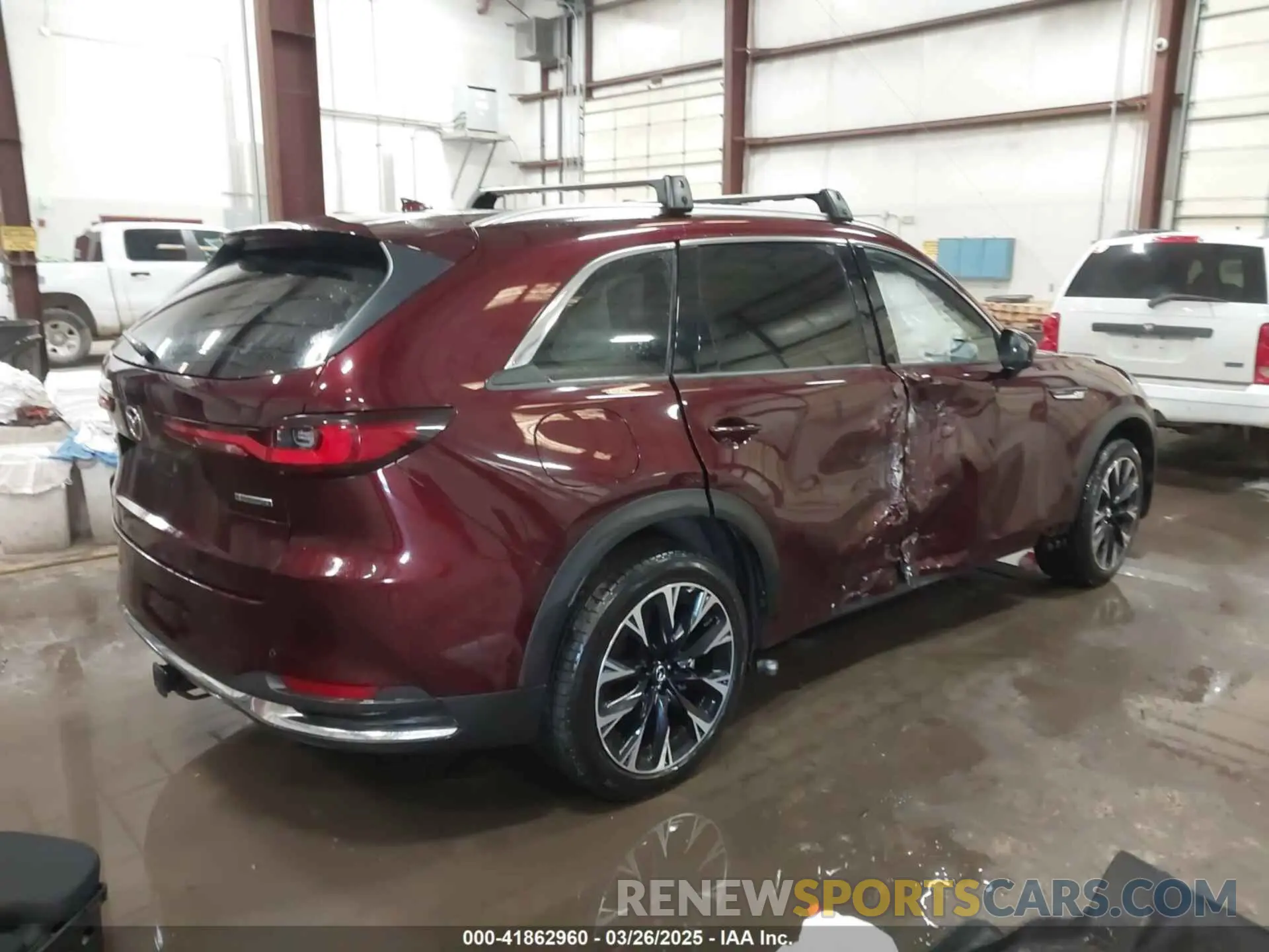4 fotografías del automóvil dañado JM3KKDHA1R1146283 MAZDA CX-90 PHEV 2024