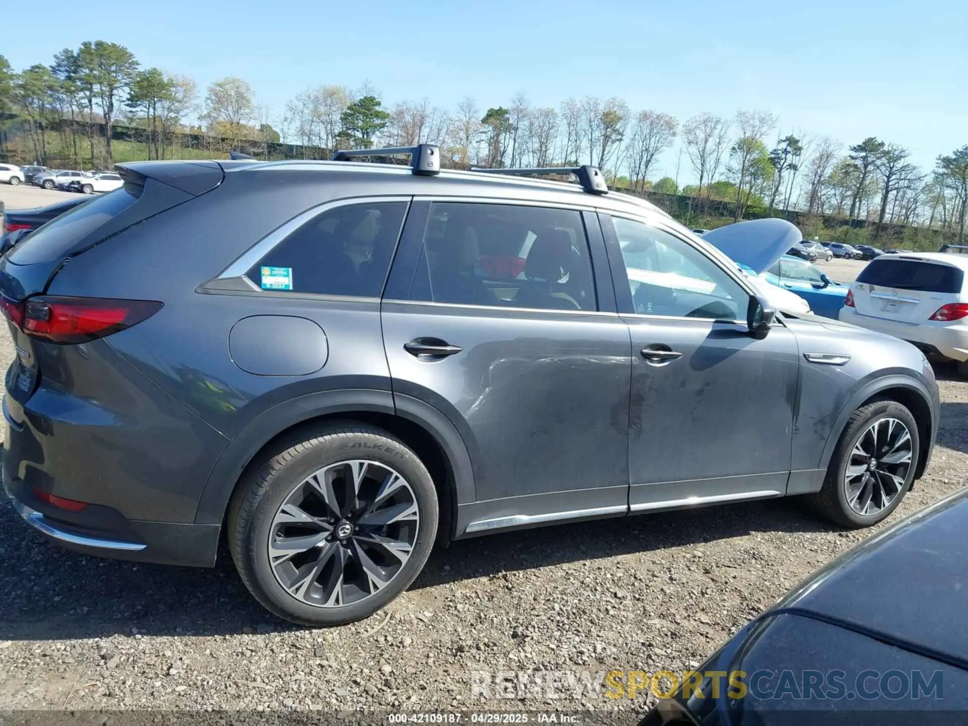 13 fotografías del automóvil dañado JM3KKDHA7R1135174 MAZDA CX-90 PHEV 2024