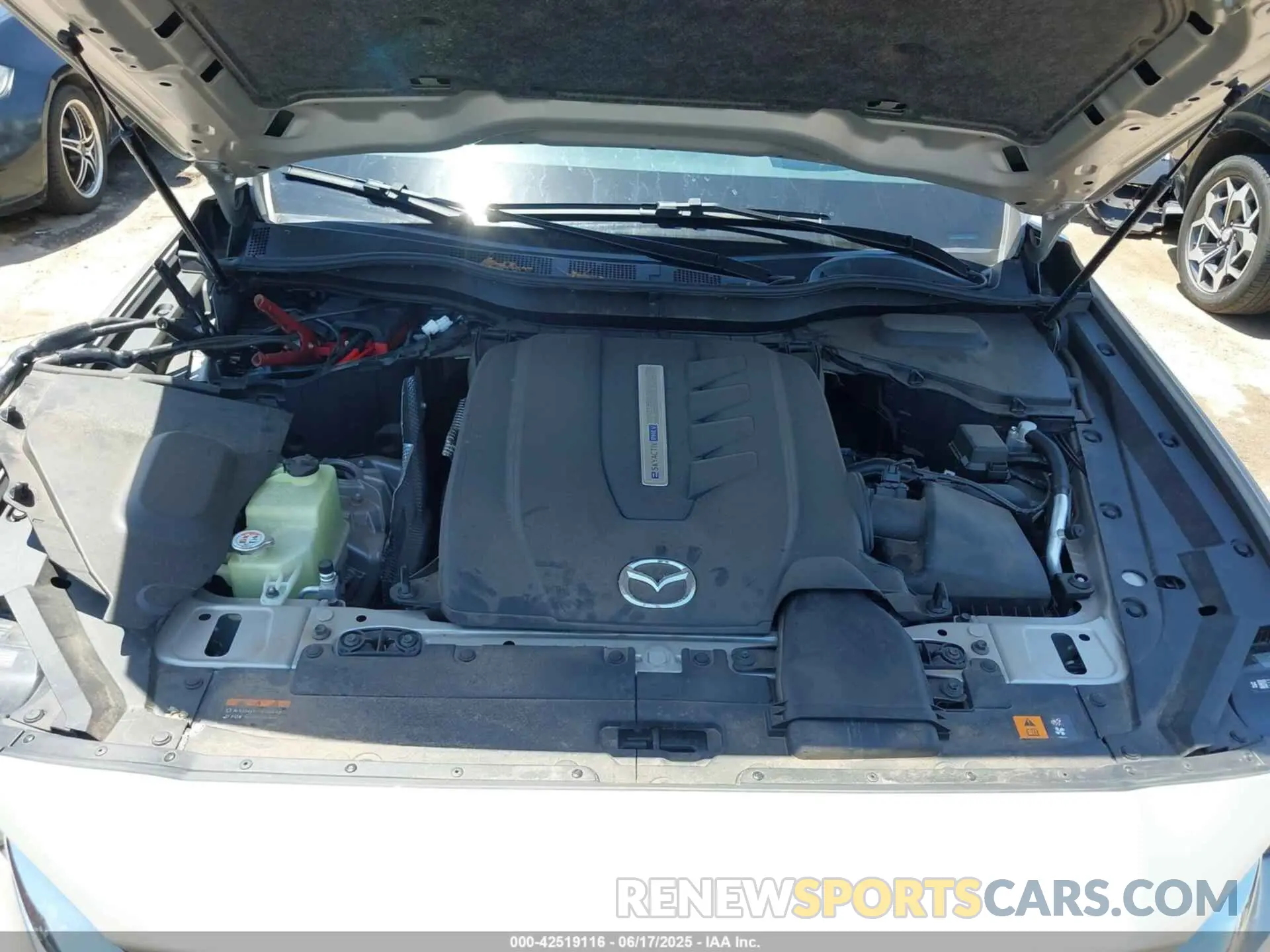 10 fotografías del automóvil dañado JM3KKDHAXR1102735 MAZDA CX-90 PHEV 2024