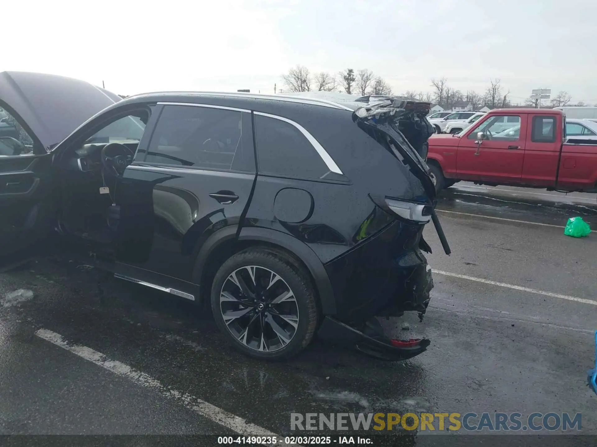 6 fotografías del automóvil dañado JM3KKEHA3R1152141 MAZDA CX-90 PHEV 2024
