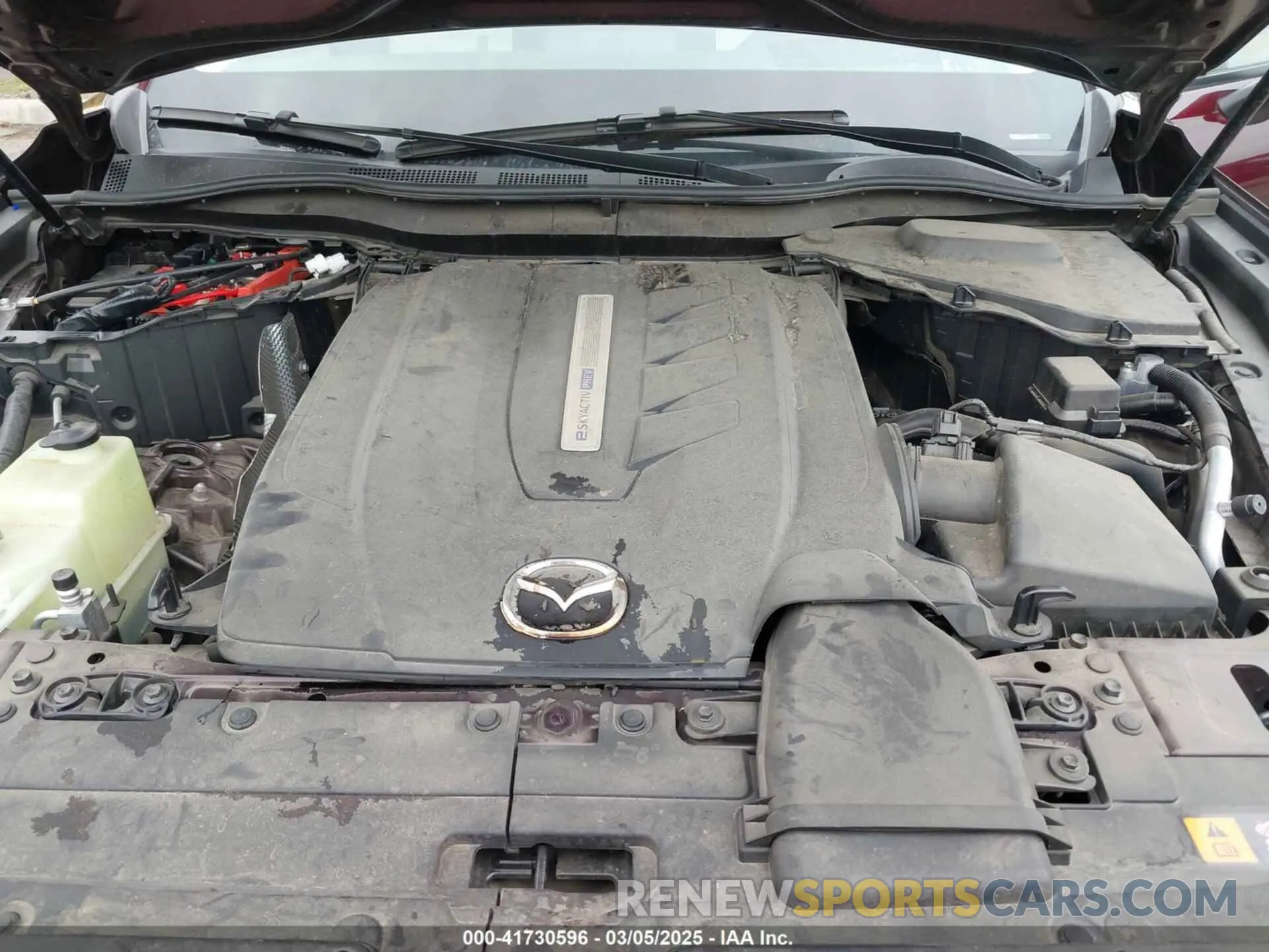 10 fotografías del automóvil dañado JM3KKEHA6R1102432 MAZDA CX-90 PHEV 2024