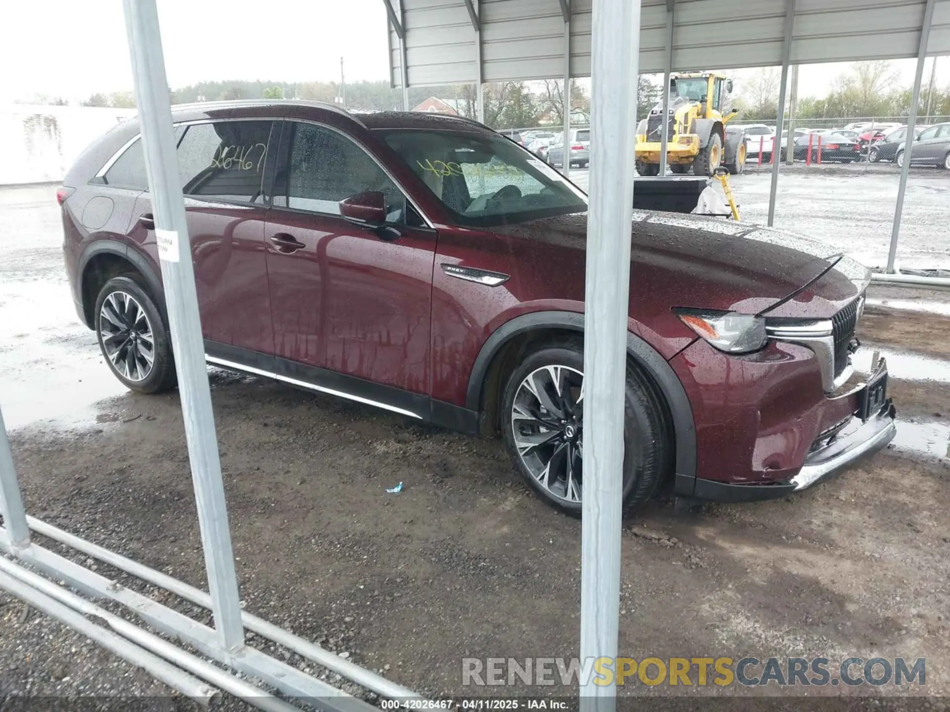 1 fotografías del automóvil dañado JM3KKEHA9R1147896 MAZDA CX-90 PHEV 2024