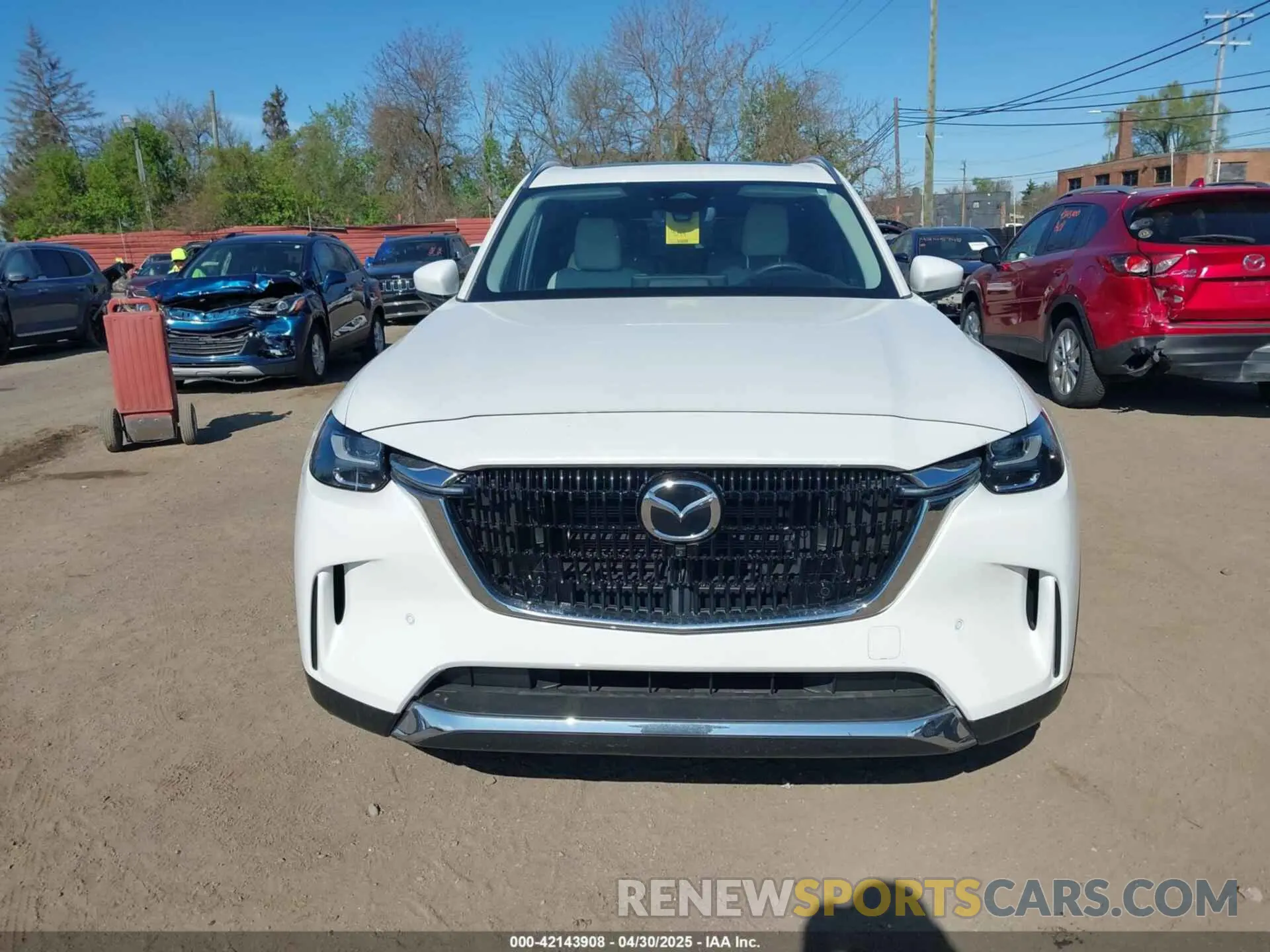 12 fotografías del automóvil dañado JM3KKEHA9R1152645 MAZDA CX-90 PHEV 2024