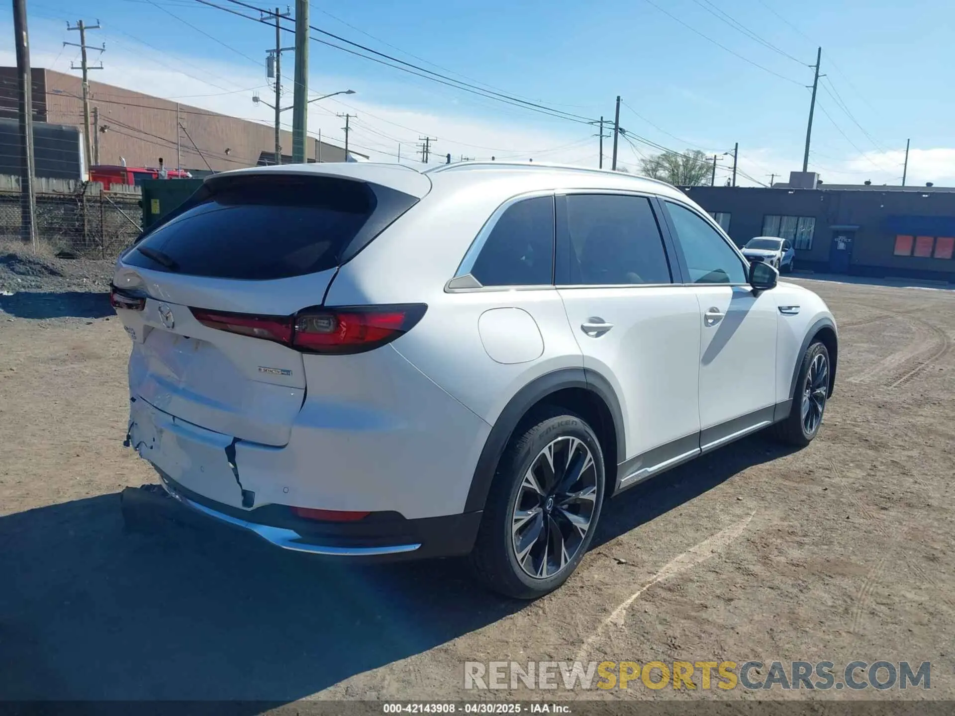 4 fotografías del automóvil dañado JM3KKEHA9R1152645 MAZDA CX-90 PHEV 2024