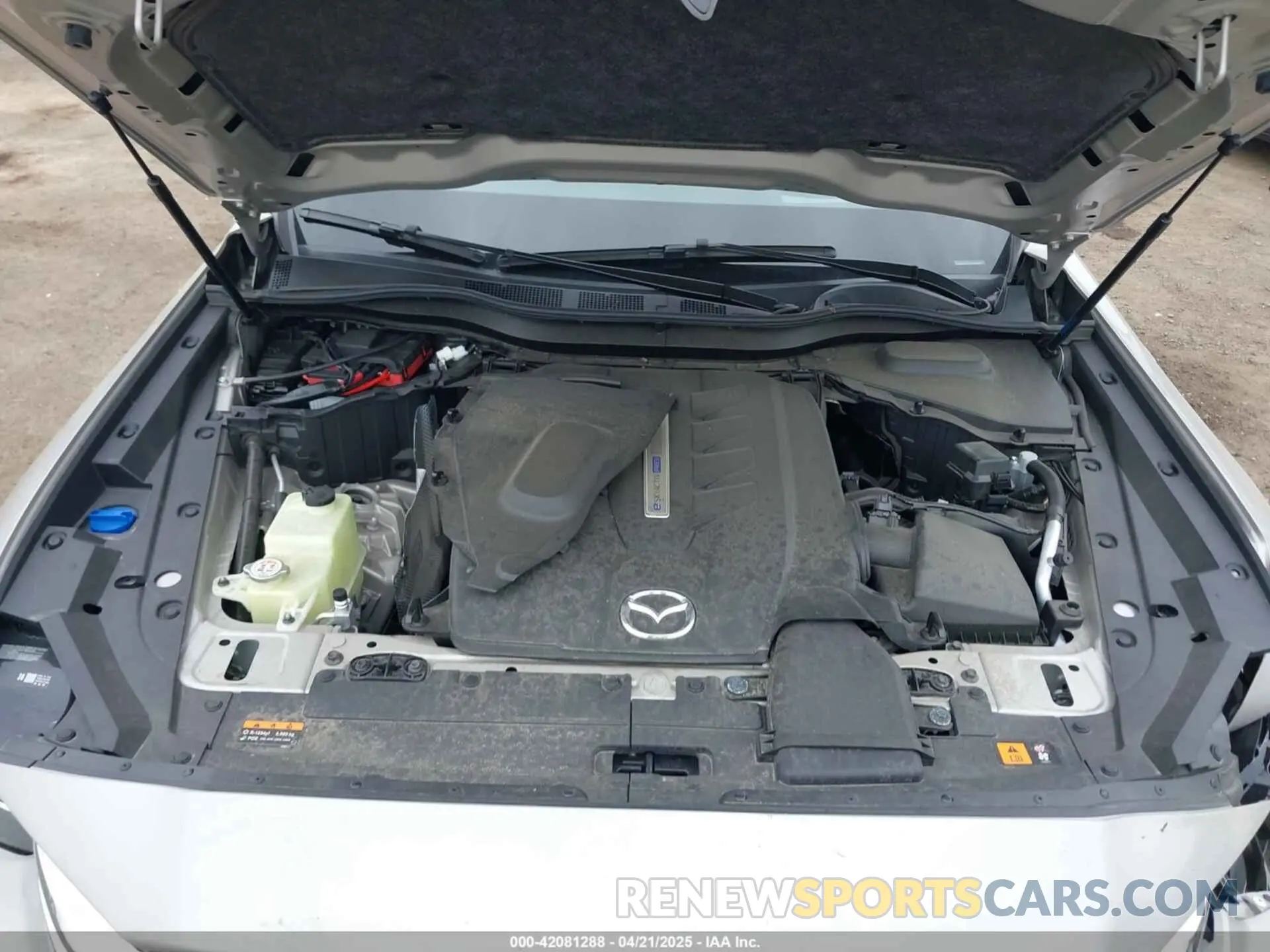 10 fotografías del automóvil dañado JM3KKEHAXR1103857 MAZDA CX-90 PHEV 2024