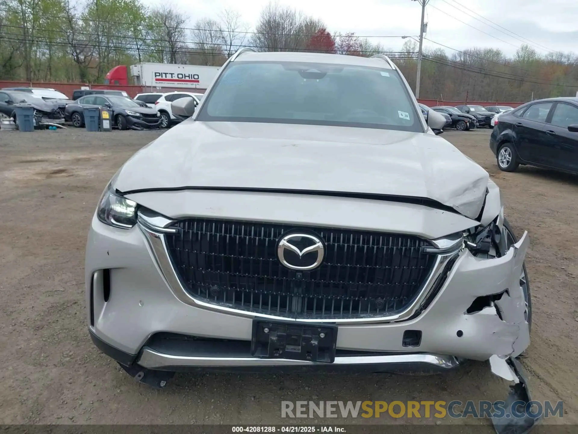 12 fotografías del automóvil dañado JM3KKEHAXR1103857 MAZDA CX-90 PHEV 2024