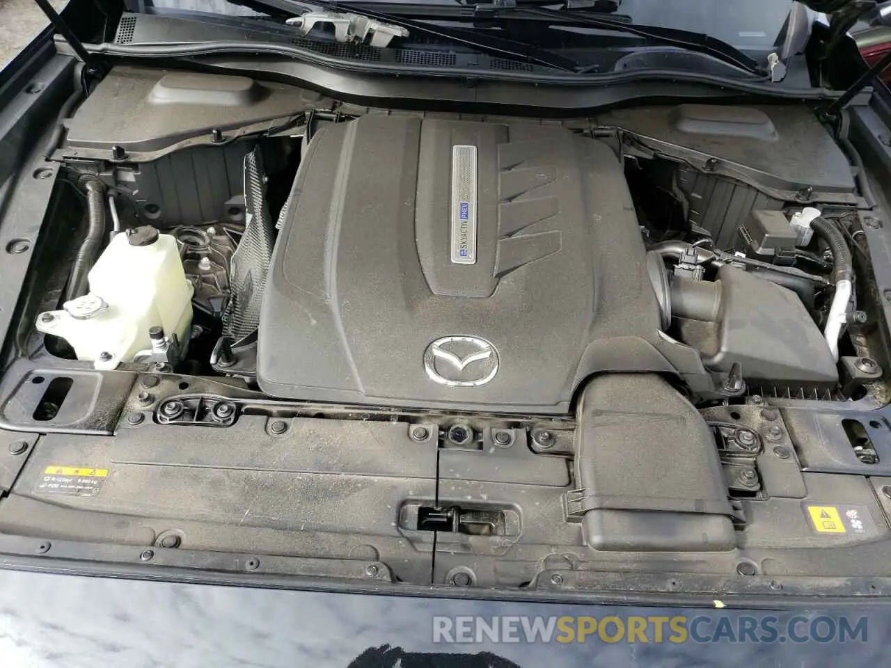 12 fotografías del automóvil dañado JM3KKBHA1R1177635 MAZDA CX-90 PREF 2024