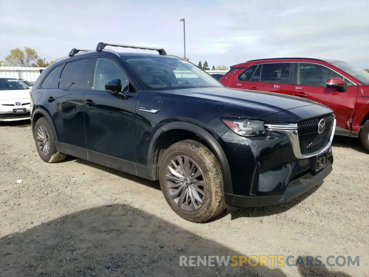 4 fotografías del automóvil dañado JM3KKBHA1R1177635 MAZDA CX-90 PREF 2024