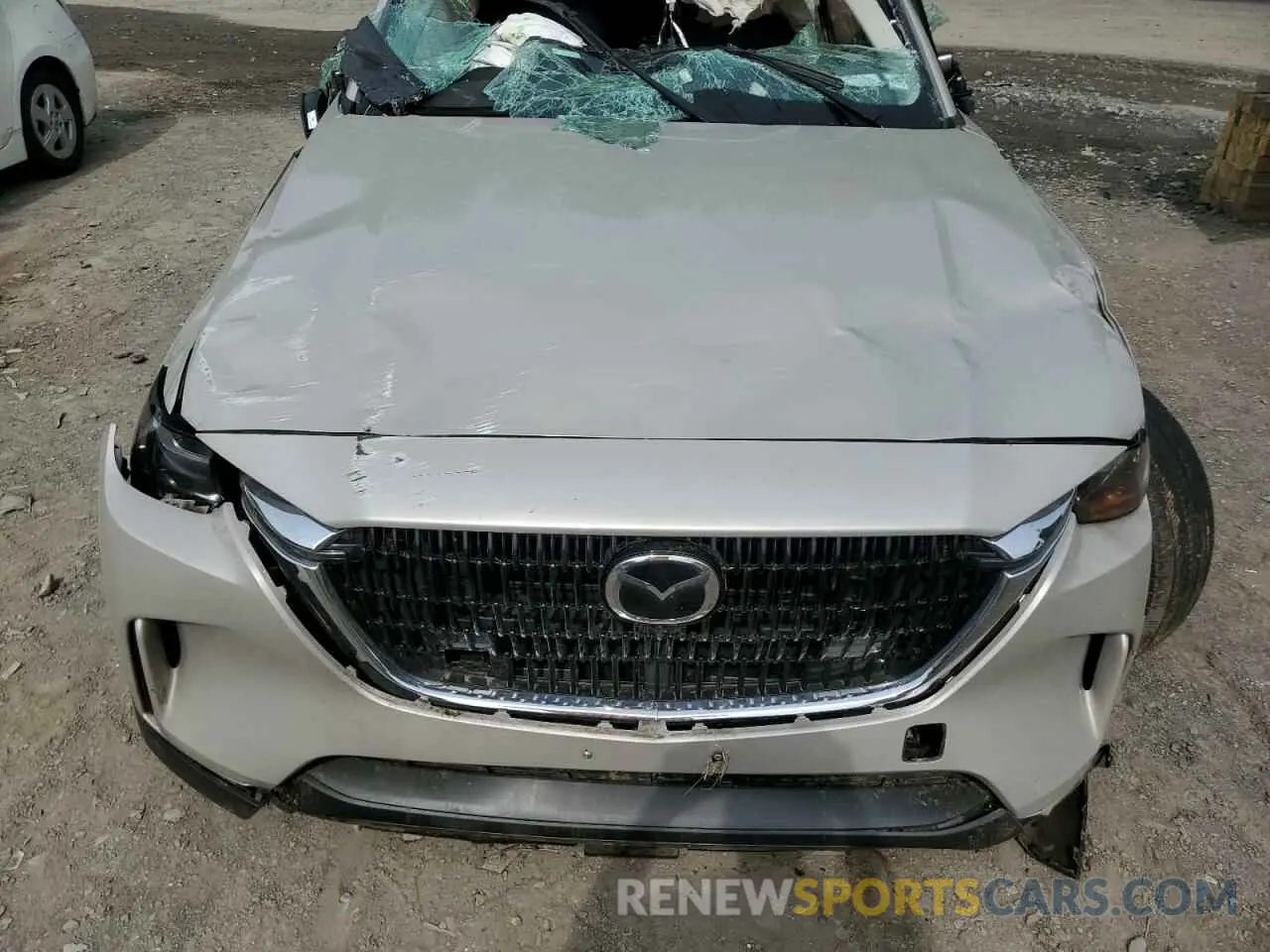 12 fotografías del automóvil dañado JM3KKBHA3R1150954 MAZDA CX-90 PREF 2024