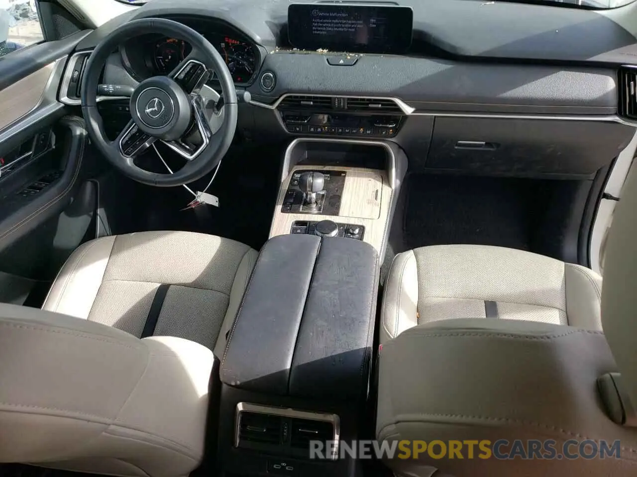 8 fotografías del automóvil dañado JM3KKBHA4R1135850 MAZDA CX-90 PREF 2024