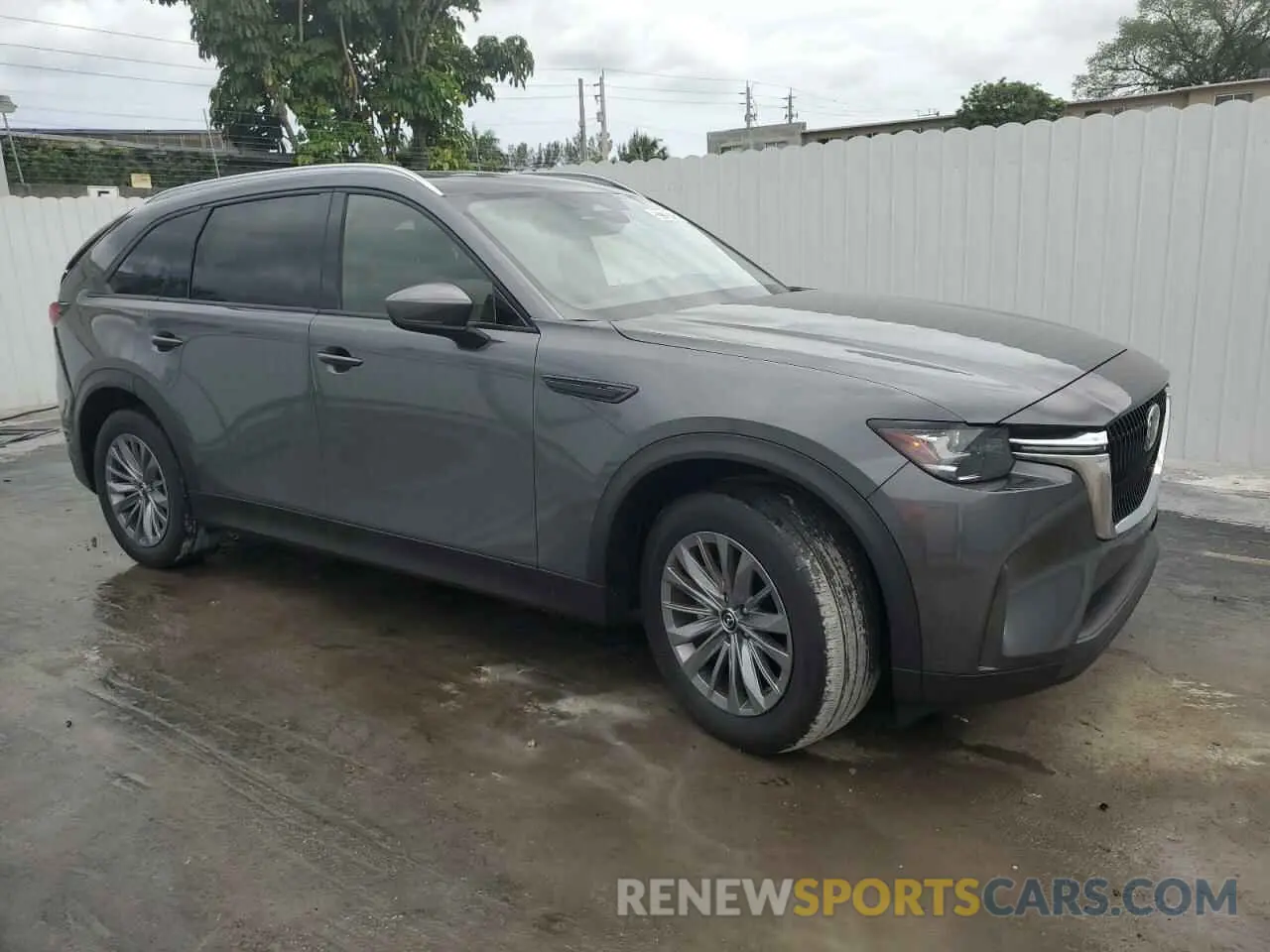 4 fotografías del automóvil dañado JM3KKCHD0R1137207 MAZDA CX-90 PREF 2024