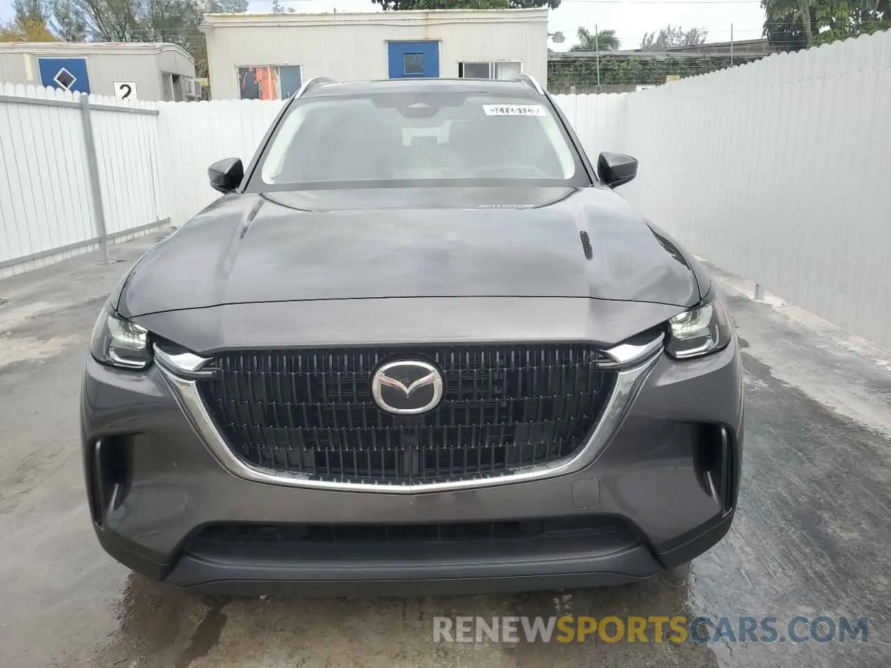 5 fotografías del automóvil dañado JM3KKCHD0R1137207 MAZDA CX-90 PREF 2024