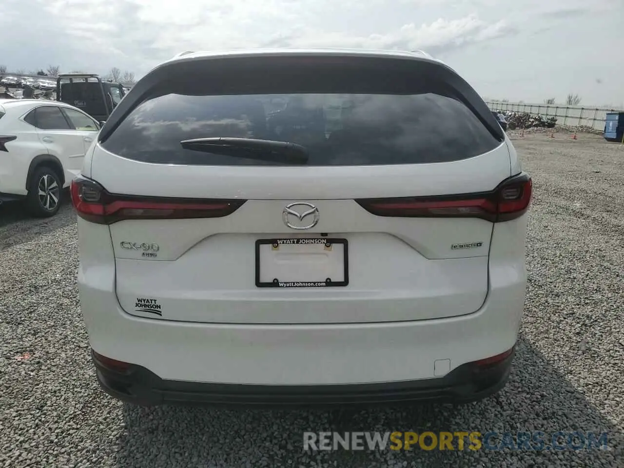 6 fotografías del automóvil dañado JM3KKCHD2R1138536 MAZDA CX-90 PREF 2024